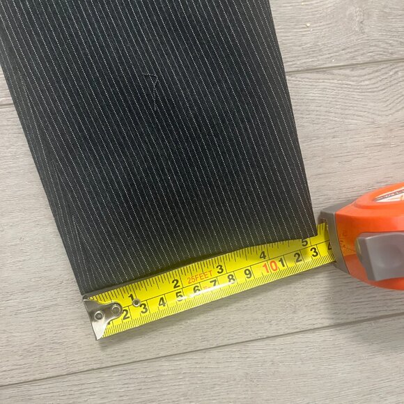 Sean John Suit Mens 36S 36 Short Black Pin Stripe 2pc Jacket Pants Suit - Picture 7 of 16